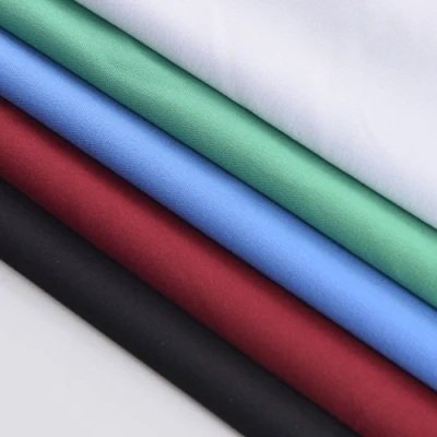 94% Polyester 6% Spandex 2 Way Spandex Woven Fabric Nova for Garment Cloth