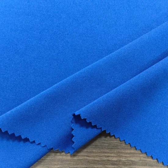 Polyester Spandex Ponte Roma Solid 200GSM for Garment Fabric
