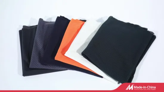 Shaoxing Textile 91%Nylon 9%Spandex Power Mesh Fabric