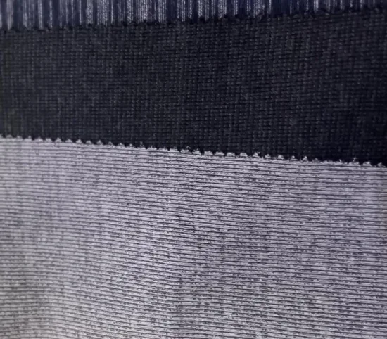 92% Cotton 8% Polyester 32scvc 32sc 21sc 270GSM Frech Rib Knitting Fabric for Women Cloths and Dress